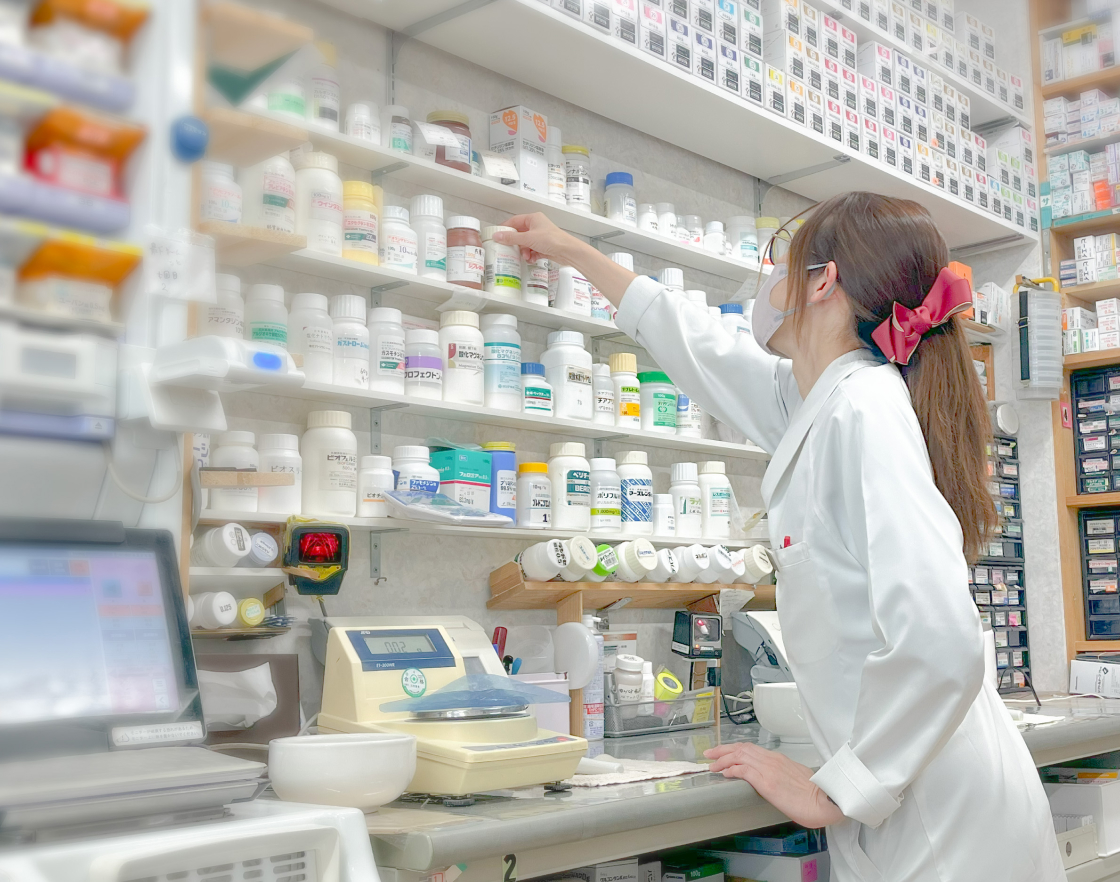 ケイ調剤薬局 鹿島店 内観 薬剤師 処方せん